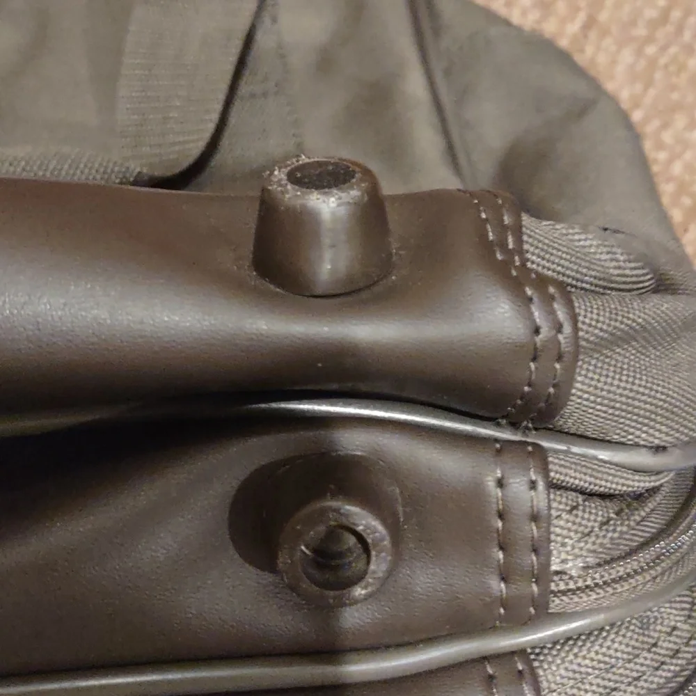 American tourister canvas computer briefcase bag